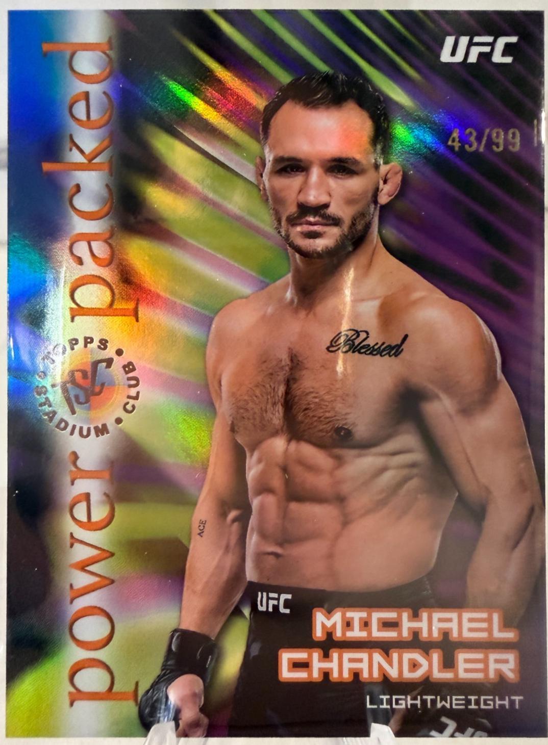 Michael Chandler #PD-5 Prices | 2025 Topps Stadium Club Power