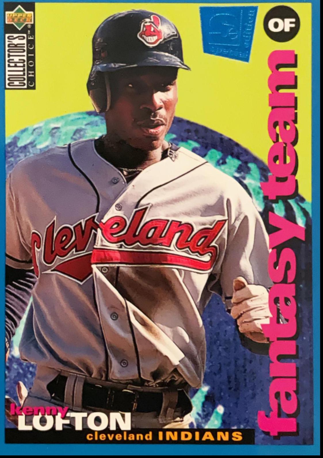 Kenny Lofton #258 Baseball Cards 1995 Collector's Choice Trade Card