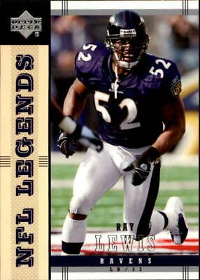 Ray Lewis #5 Football Cards 2004 Upper Deck Legends