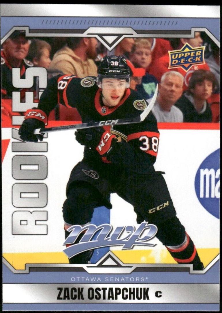 Zack Ostapchuk #248 Hockey Cards 2024 Upper Deck MVP