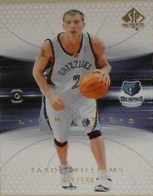 Jason Williams #41 Basketball Cards 2004 SP Authentic