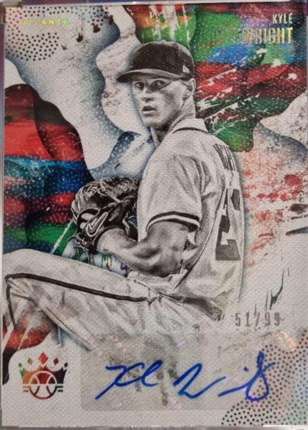 Kyle Wright #DKS-KW Baseball Cards 2019 Panini Diamond Kings DK Signatures