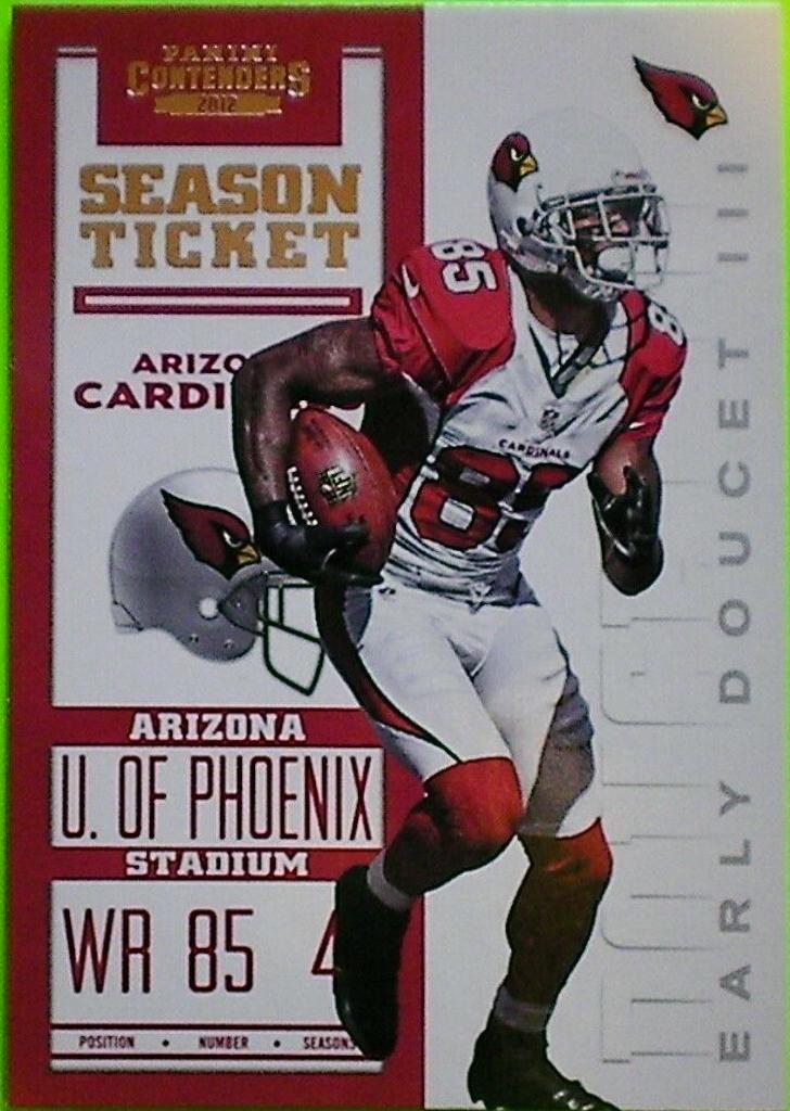 Early Doucet III #2 Football Cards 2012 Panini Contenders