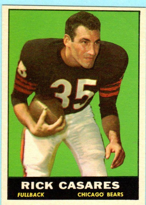 Rick Casares #12 Football Cards 1961 Topps