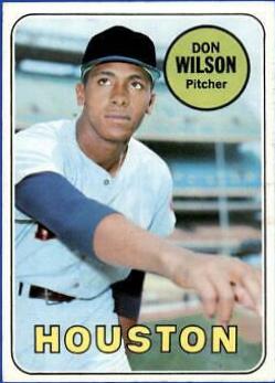 Don Wilson #202 Baseball Cards 1969 Topps