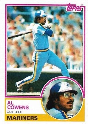 Al Cowens #763 Baseball Cards 1983 Topps