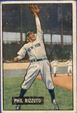 Phil Rizzuto #26 Baseball Cards 1951 Bowman