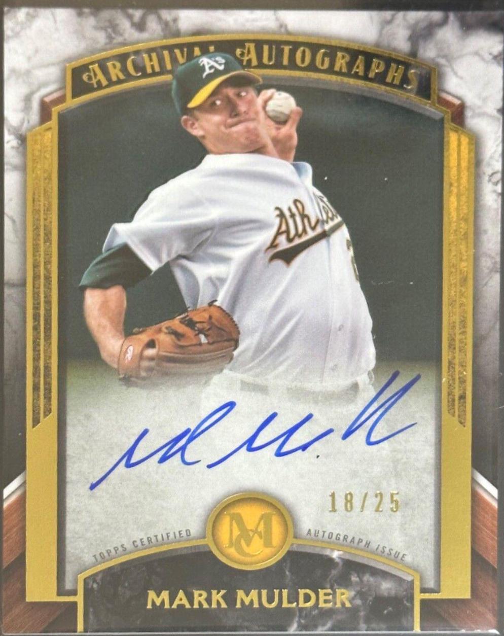 Mark Mulder [Gold] #AA-MMU