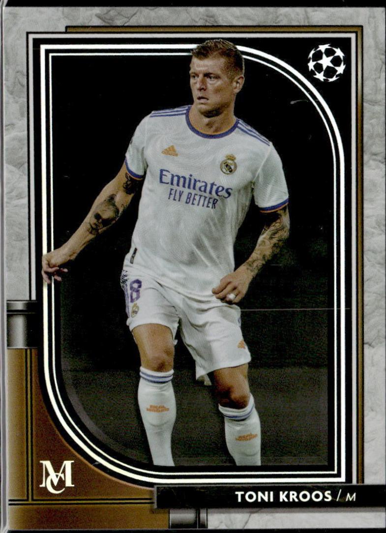 Toni Kroos #33 Soccer Cards 2021 Topps Museum Collection UEFA Champions League