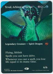 Teval, Arbiter of Virtue [Borderless Foil] #373