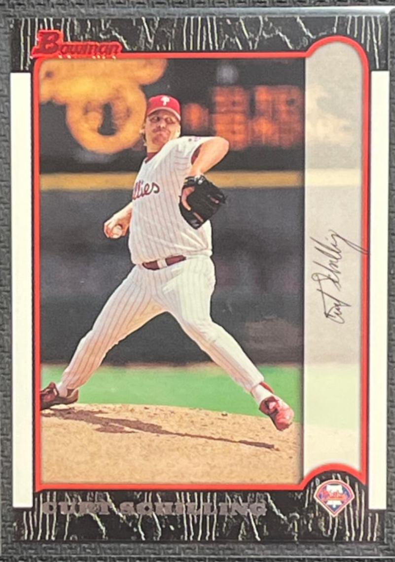 Curt Schilling #24 Baseball Cards 1999 Bowman