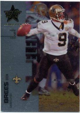 Drew Brees #101 2007 Leaf Rookies & Stars Football