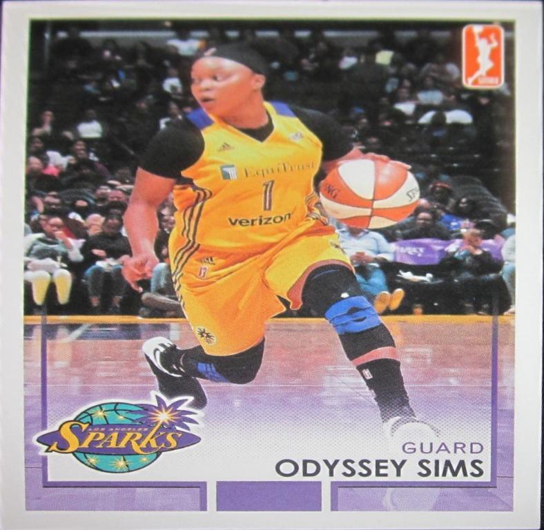 Odyssey Sims #50 2017 Rittenhouse WNBA