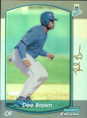 Dee Brown #380 Baseball Cards 2000 Bowman Chrome
