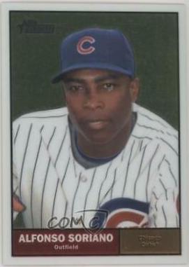Alfonso Soriano #C108 Baseball Cards 2010 Topps Heritage Chrome