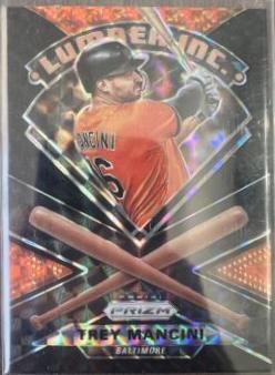 Trey Mancini #LI-7 Baseball Cards 2020 Panini Prizm Lumber Inc