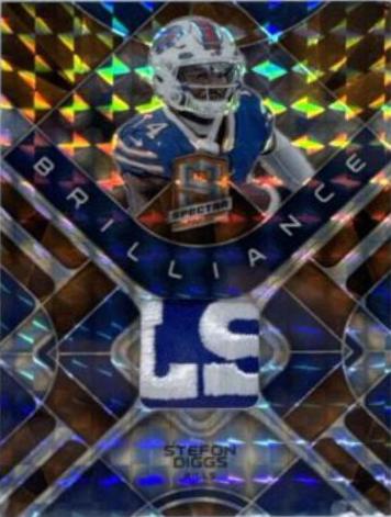 Stefon Diggs #3 Football Cards 2023 Panini Spectra Brilliance