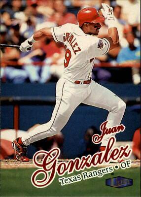 Juan Gonzalez #100 Baseball Cards 1998 Ultra