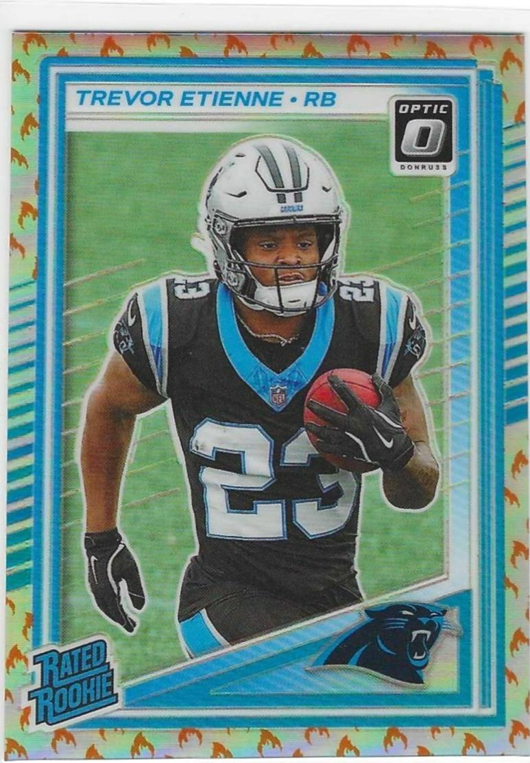 Trevor Etienne #222 2025 Panini Donruss Optic Football