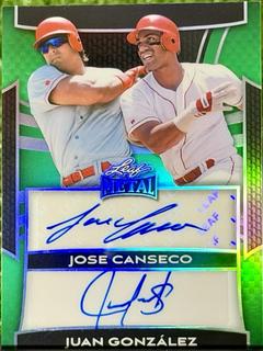Jose Canseco / Juan Gonzalez