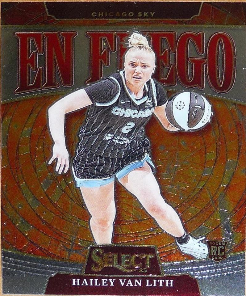 Hailey Van Lith #2 2025 Panini Select WNBA En Fuego