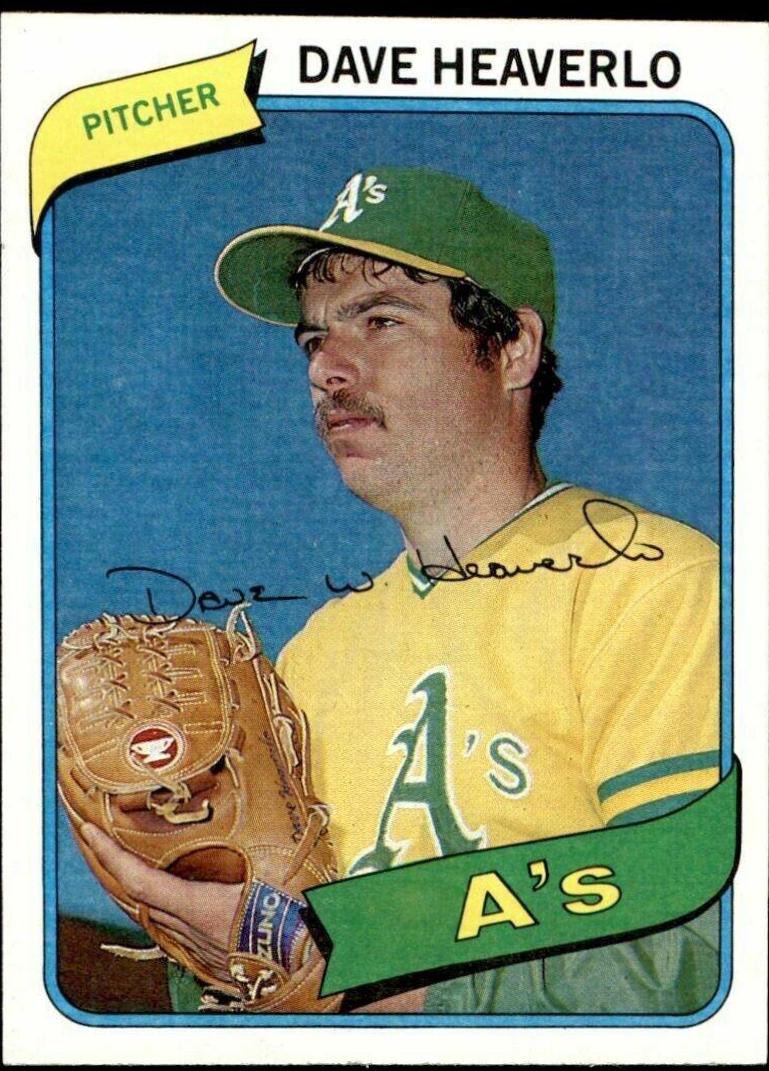 Dave Heaverlo #177 Baseball Cards 1980 Topps