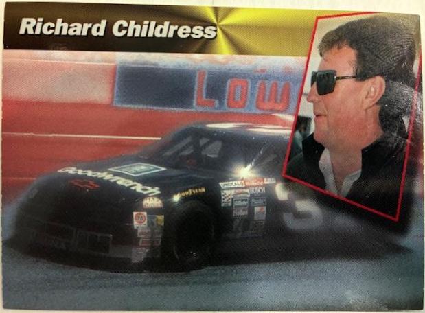 Richard Childress #81 Racing Cards 1994 Power Racing Pro Set NASCAR