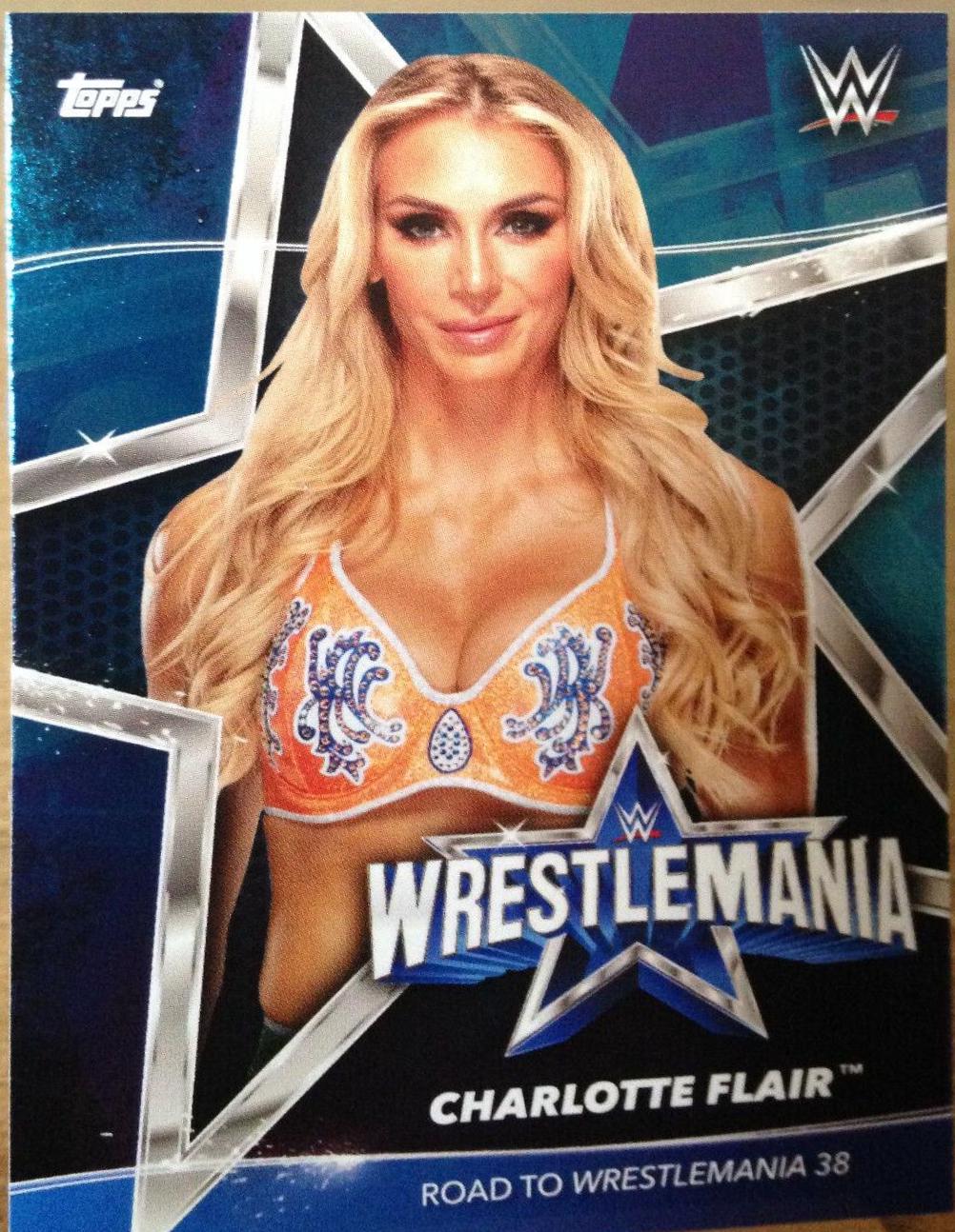Charlotte Flair #204 Wrestling Cards 2021 Topps WWE Superstars