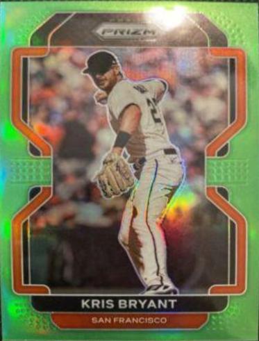 Kris Bryant RC 直筆サイン！シルバーPRIZM Kris Bryant [Lime Green Prizm] #35 Prices | 2022 Panini Prizm