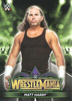 Matt Hardy #R-17 Wrestling Cards 2018 Topps WWE Road To Wrestlemania 34 Roster