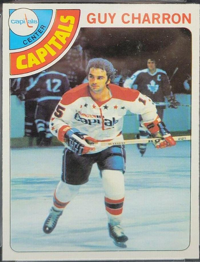 Guy Charron #22 Hockey Cards 1978 O-Pee-Chee