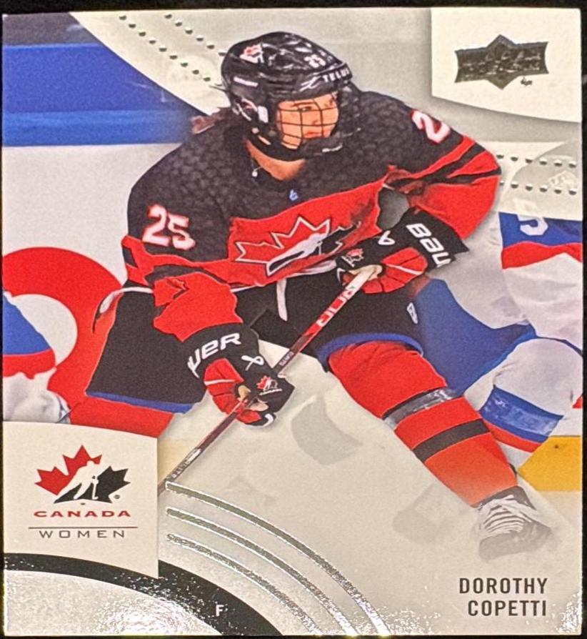Dorothy Copetti #37 2025 Upper Deck Team Canada Juniors Hockey