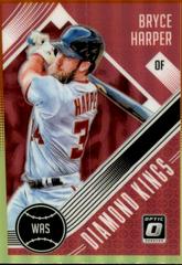 Bryce Harper [Red] #10 Baseball Cards 2018 Panini Donruss Optic Prices