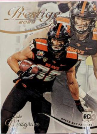 Luke Musgrave #360 Football Cards 2023 Panini Prestige