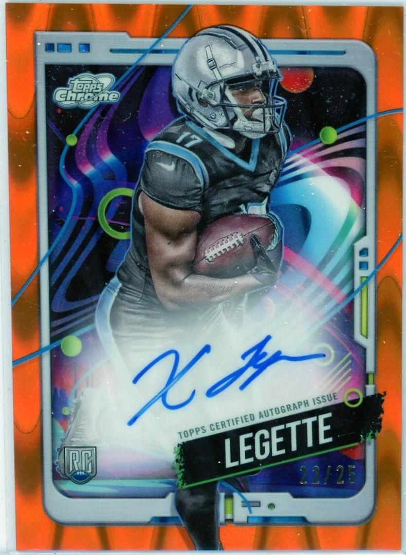 Xavier Legette [Orange Galactic Refractor] #CCA-XL