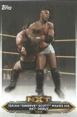 Isaiah Scott #6 Wrestling Cards 2020 Topps WWE NXT