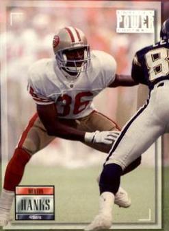 Merton Hanks #136 1993 Pro Set Power Football