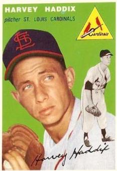 Harvey Haddix #9 Baseball Cards 1994 Topps Archives 1954 Reprint