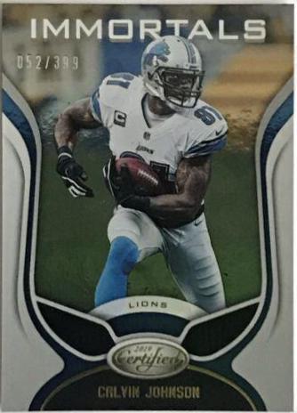 Calvin Johnson #103 2019 Panini Certified Football
