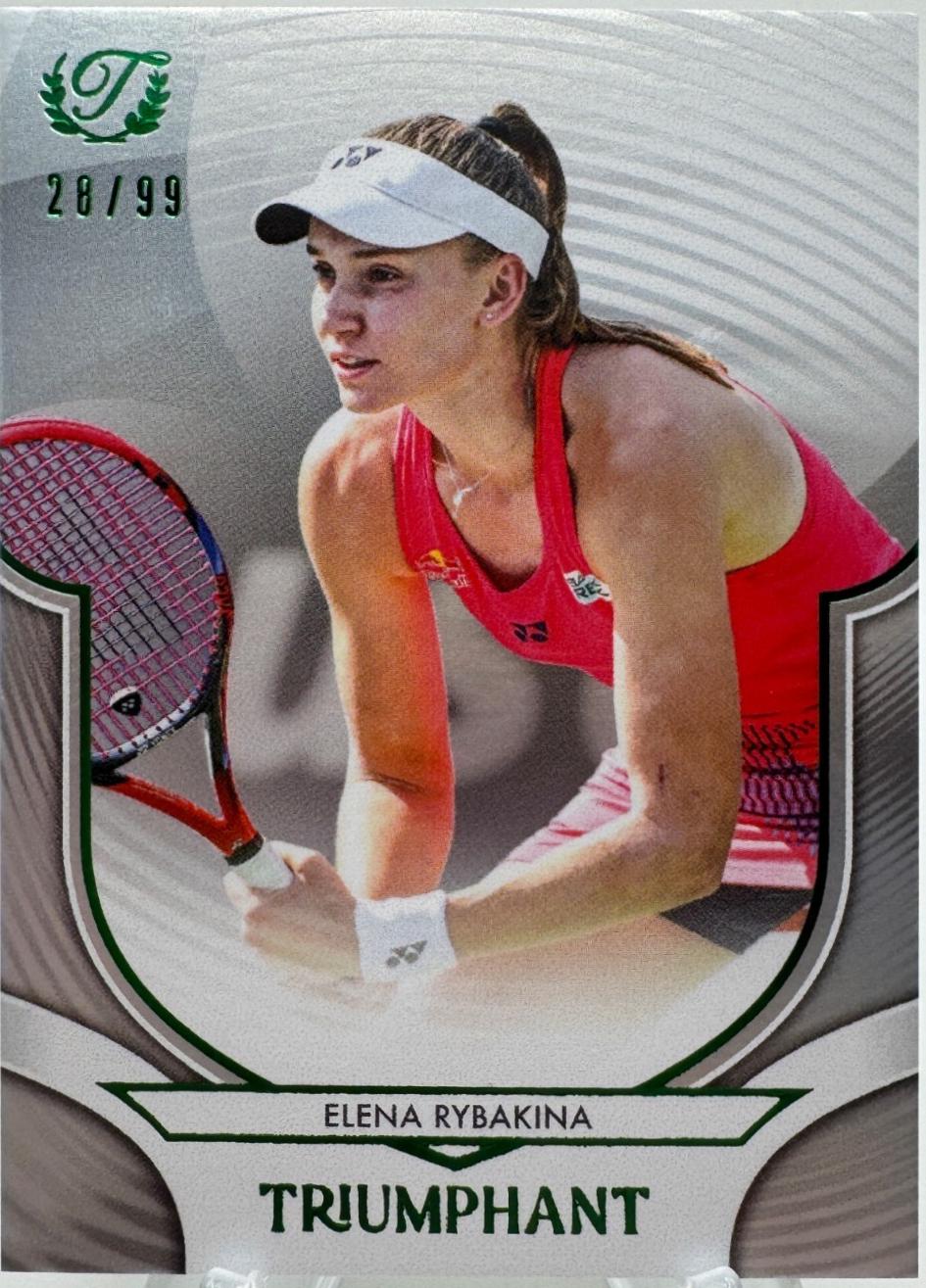 Elena Rybakina #15 Prices | 2025 Topps Triumphant | Tennis Cards