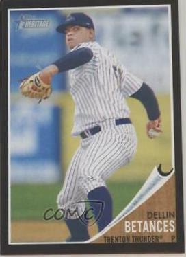 Dellin Betances #5 Baseball Cards 2011 Topps Heritage Minor League Edition