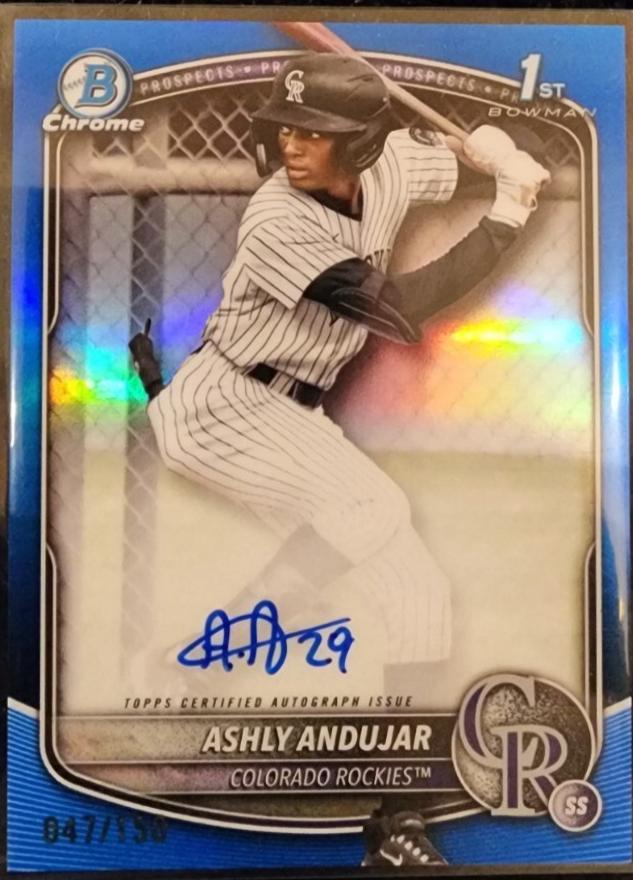 Ashly Andujar [Blue] #CPA-AA