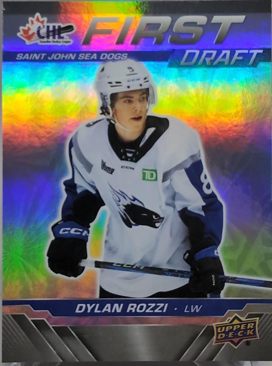 Dylan Rozzi #FD-1 Hockey Cards 2024 Upper Deck CHL First Draft