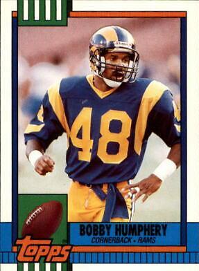 Bobby Humphery #11T Football Cards 1990 Topps Traded