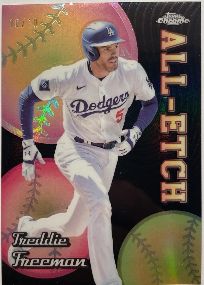 Freddie Freeman [Black Refractor] #CAEU-4