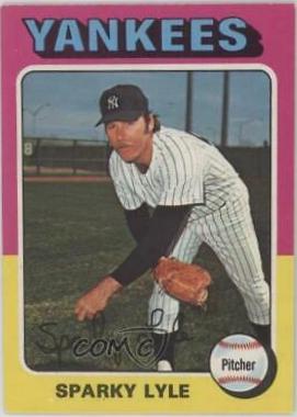 Sparky Lyle #485 1975 O-Pee-Chee Baseball