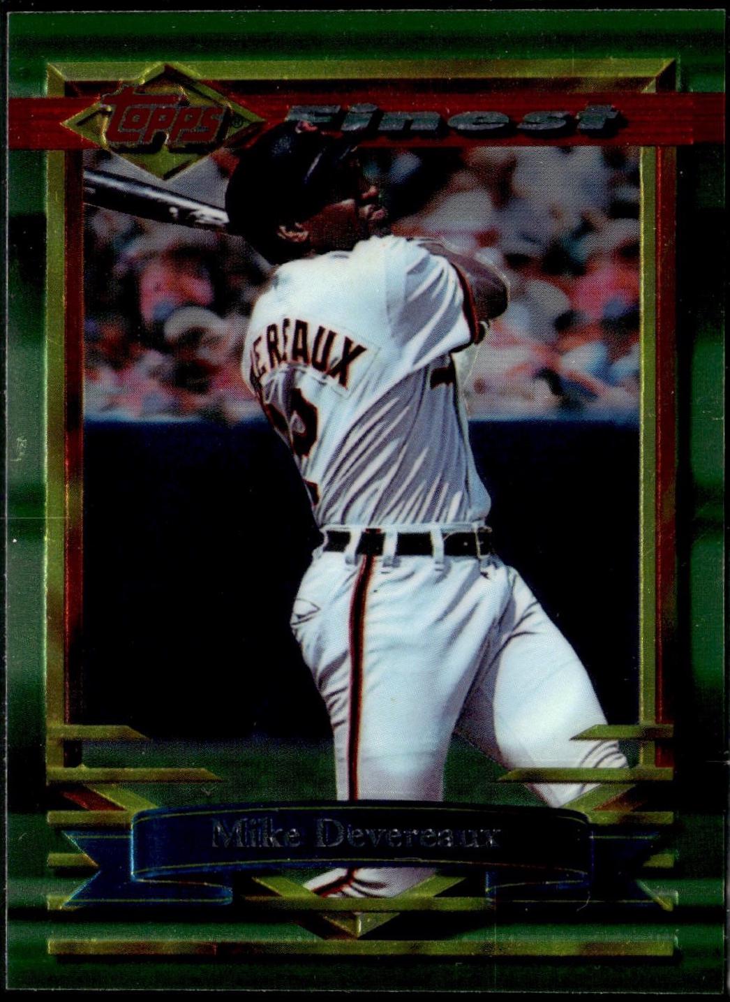 Mike Devereaux #117 1994 Finest Baseball