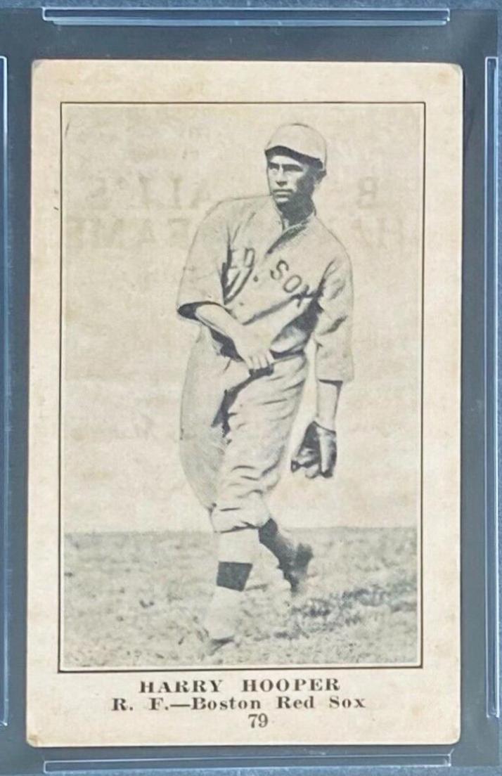 Harry Hooper #79 Baseball Cards 1917 Collins McCarthy
