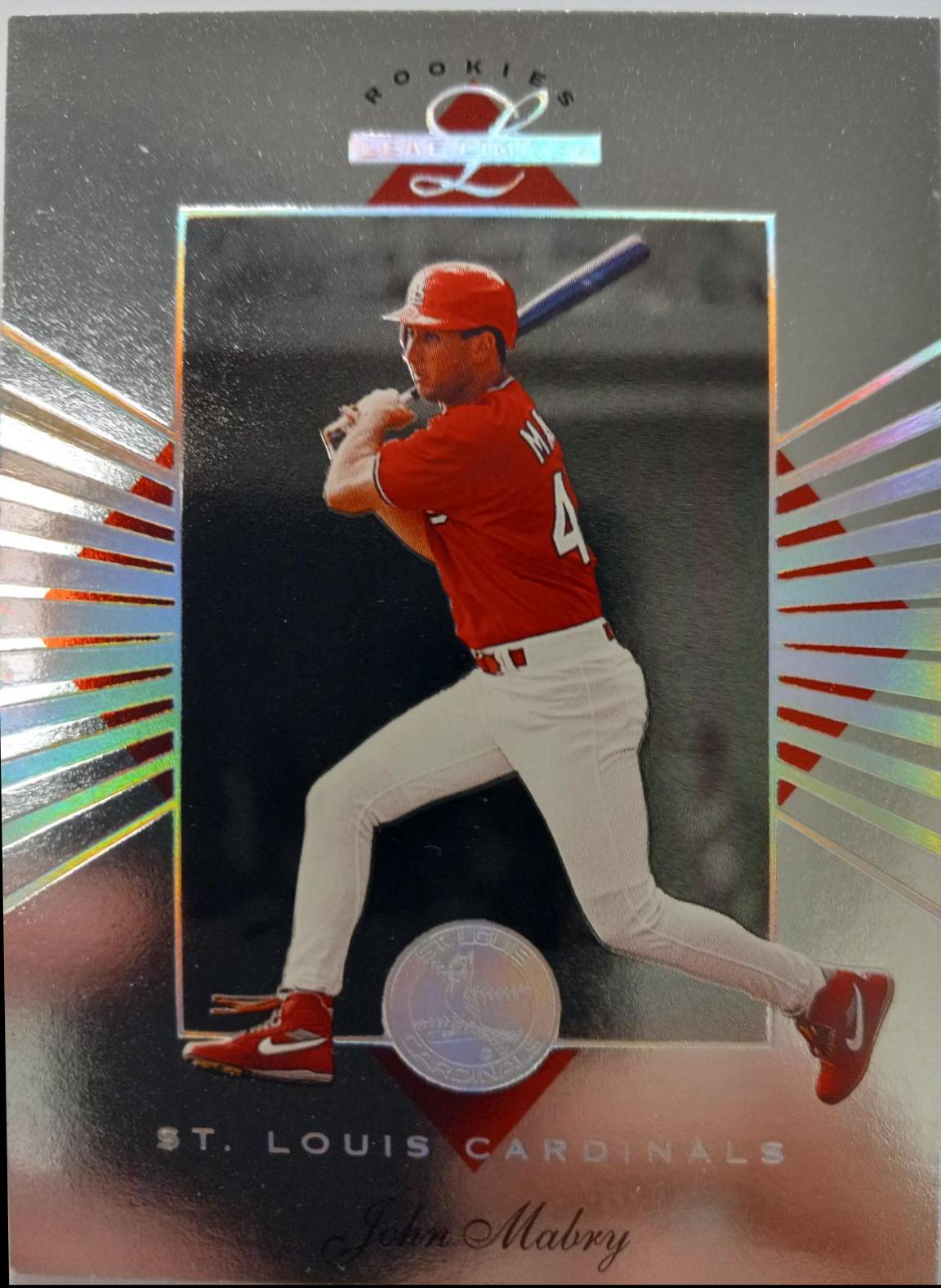 John Mabry #29 Baseball Cards 1994 Leaf Limited Rookie