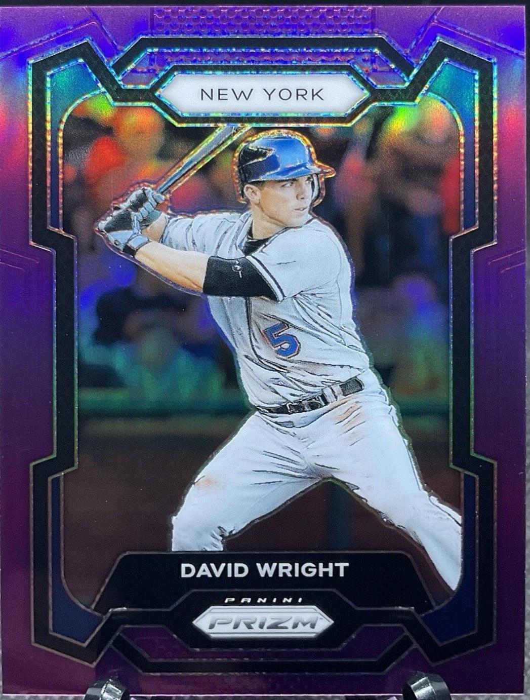 David Wright [Purple] #188 Prices | 2024 Panini Prizm | Baseball Cards